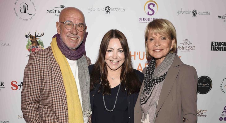 Otto Retzer, Gabriele Lazzetta, Uschi Glas: H‘UGO‘S LADIES LUNCH zugunsten von brotZeit e.V. im H‘ugo‘s Grünwald in München am 26.4.2022 ©Foto: Agency People Image (c) Michael Tinnefeld